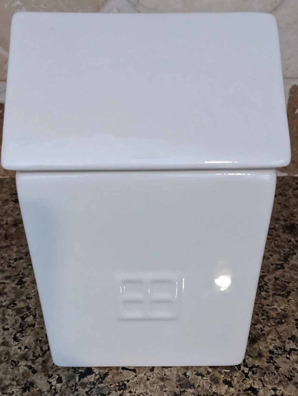 Cookie House Canister Cookie Jar Ceramic Target White Ceramic Earthenware